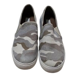 Steve Madden Camouflage Print Slip On Casual‎ Sneakers Shoes